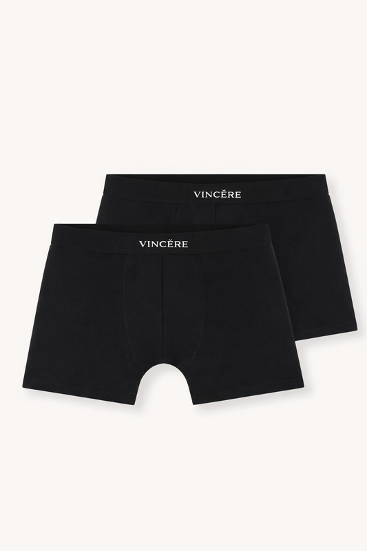 BOXERSHORTS 2X (BLACK)